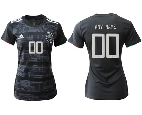 Women's Mexico Personalized Home Soccer Country Jersey